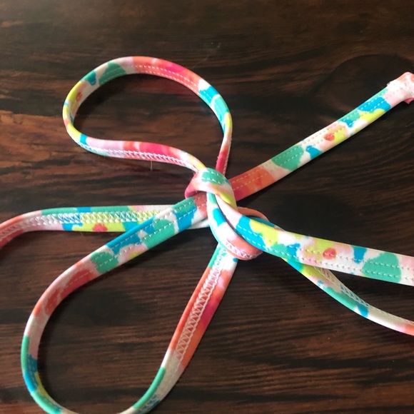 Aerie Blakely Floral Bikini Top 32B - Picture 5 of 8